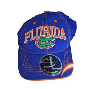 Florida Gators Collegiate Headwear Snapback Cap Blue & Orange Unisex Adjustable